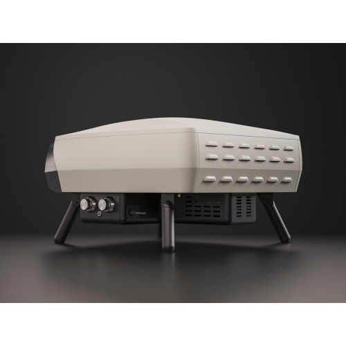 Four à pizza de 16 po à 2 brûleurs Rotante de Witt avec pierre rotative - Pierre