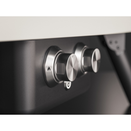 Four à pizza de 16 po à 2 brûleurs Rotante de Witt avec pierre rotative - Pierre