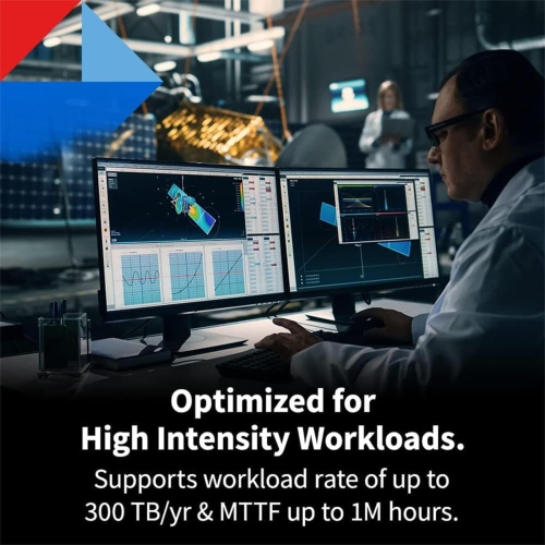 Disque dur interne X300 PRO 8&nbsp;To de 3,5&nbsp;po de Toshiba – Charge de travail maximale 300&nbsp;To/an CMR SATA 6&nbsp;Gb/s 7200&nbsp;tr/min