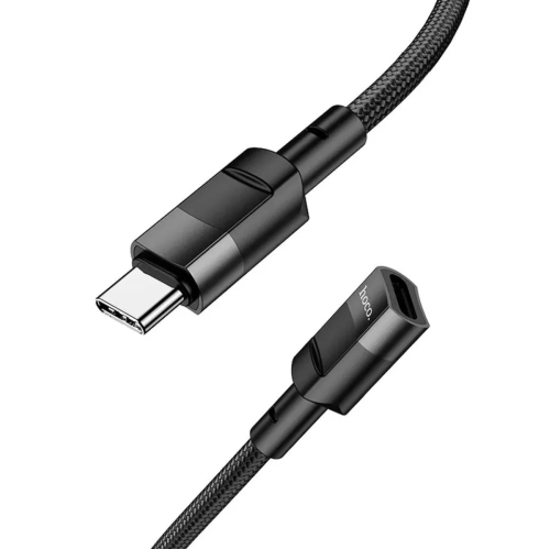 [4 pi/1,2&nbsp;m] Câble de rallonge 3&nbsp;A USB-C mâle vers USB-C femelle pour transmission de données, noir
