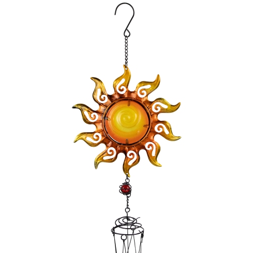 Shining Suns Outdoor Garden Windchimes - 31.5" - Set of 3