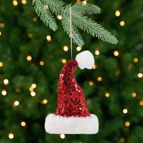 Red santa hat discount