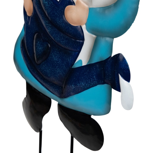 Gardening Gnome Spring Yard Sign Garden Stake - 21.25" - Blue