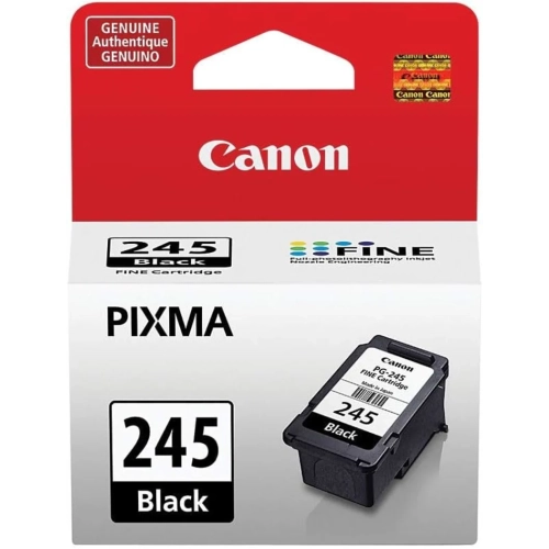 Canon PG-245 Black Ink Cartridge - Compatible with iP2820, MG2420, MG2920, MX492, TS3120, TR4520 & More