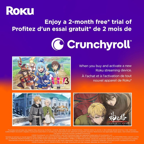 2024 Ultimate Streaming Player for 4K with HDR10+, Dolby Vision, and Dolby Atmos, Bluetooth and Wi-Fi 6, Includes Rechargeable Voice Remote with