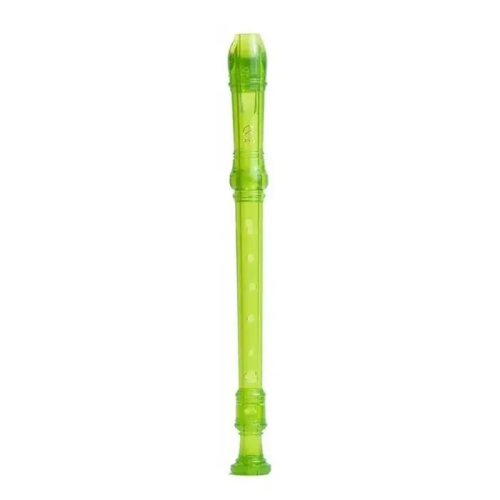 Yamaha Soprano Recorder, German Fingering - Transparent Green