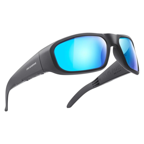 Lunettes intelligentes OhO,Lunettes de soleil polarisées avec haut-parleur Bluetooth,Protection UV athlétique/extérieure et commande vocale,Unisexe