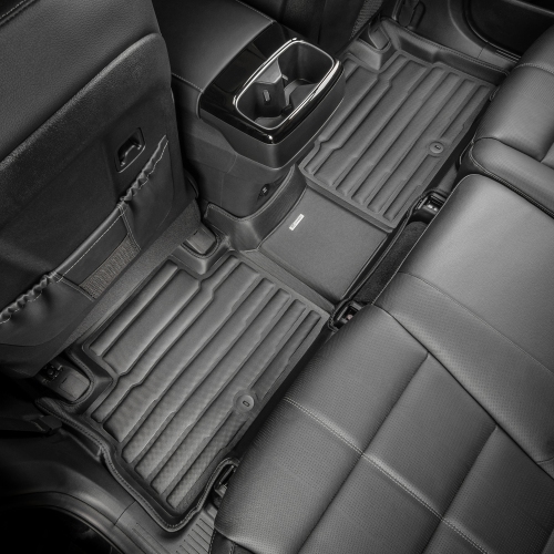 TuxMat - For Hyundai Sonata AWD 2024-2026 Models - Custom Car Mats - Maximum Coverage, All Weather, Laser Measured - This Full Set Includes 1st and