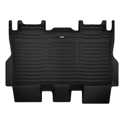 TuxMat - For Tesla CyberTruck 2024-2026 Models - Custom Car Mats - Maximum Coverage, All Weather, Laser Measured - This Full Set Includes 1st and 2nd