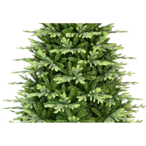 Arbre de Noël de 7,5 pi avec lumières de Puleo - Sapin Carrington