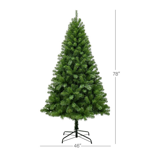 Arbre de Noël de 6,5 pi de Puleo - Pin Dixon