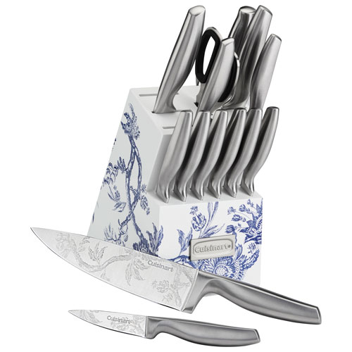 Cuisinart Caskata German Steel 15-Piece Knife Block Set (C77SS-15PKCAC)