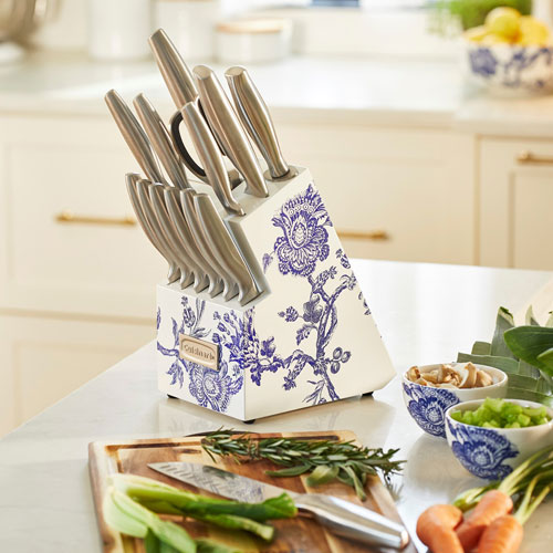 Cuisinart Caskata German Steel 15-Piece Knife Block Set (C77SS-15PKCAC)