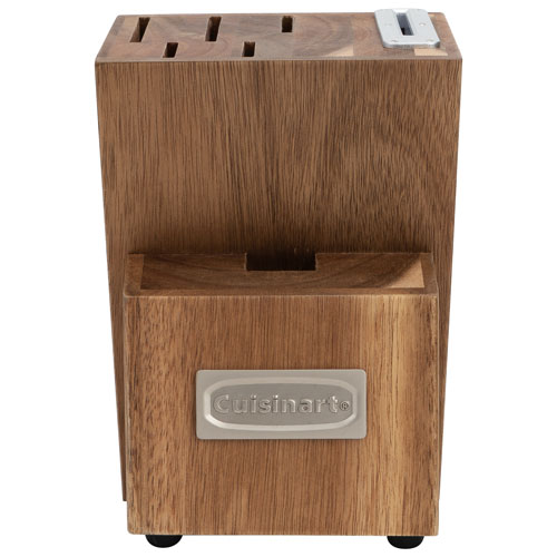 Porte-couteau de 7 pièces en acier allemand de Cuisinart