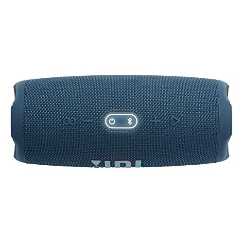 Refurbished - JBL CHARGE 5 Portable Bluetooth Speaker - Blue