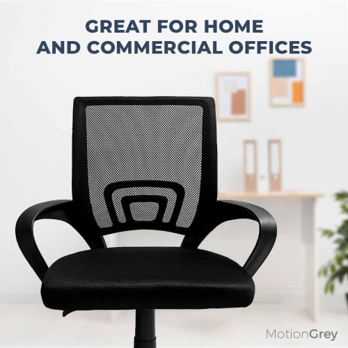 MotionGrey MC1 Ergonomic Breathable Mesh High Office Chair - Comfortable Computer Task Desk Chairs for Home Gaming and Executive Commercial Office -