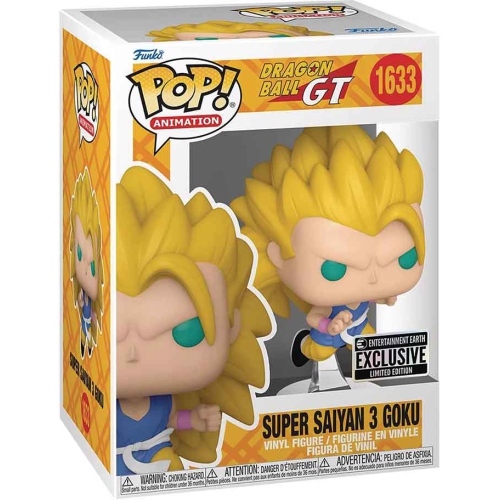 POP  Animation Dragonball Gt 3.75 Inch Action Figure Exclusive - Super Saiyan 3 Goku #1633
