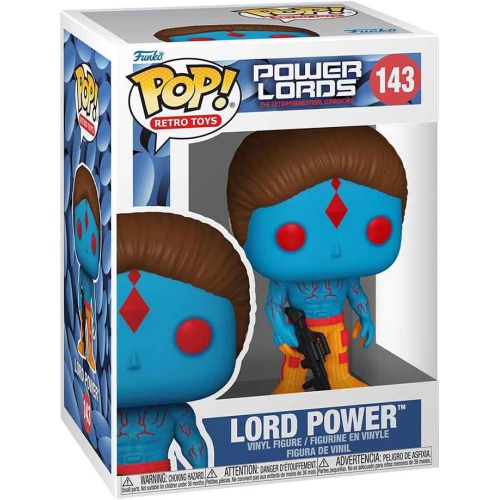 POP  Retro Toys Power Lords 3.75 Inch Action Figure - Lord Power #143