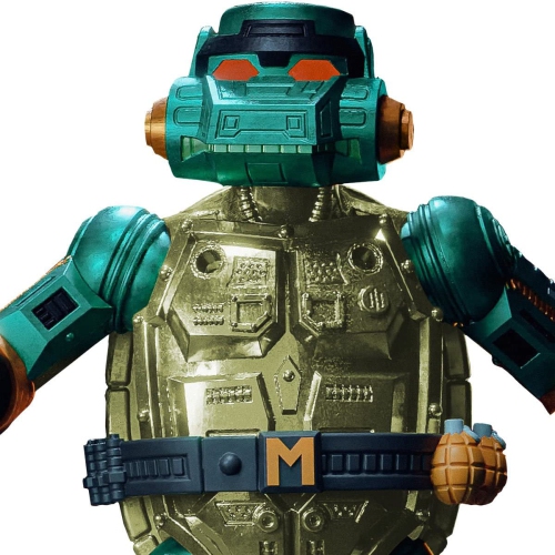 Teenage Mutant Ninja Turtles 7 Inch Action Figure Ultimates Wave 7 - Warrior Metalhead Michelangelo