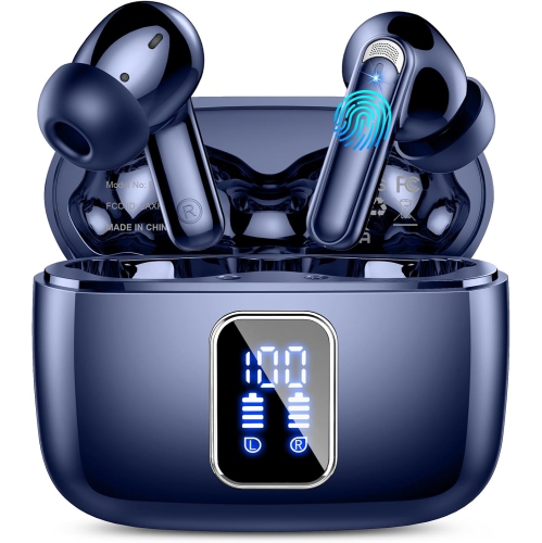 NONE  Wireless Earbudstooth Ear Buds 5.3 Mini Hifi Stereo \w 4 Enc Noise Cancelling Mics, Ip7 Waterproof In Ear Earphones, for Sports Tooth Earbuds