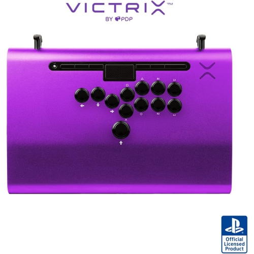 PDP  Victrix Pro Fs-12 Arcade Fight Stick: Playstation 5, Playstation 4, & PC -Open Box In Purple