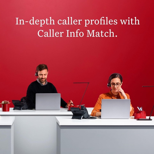 Grandstream Ooma 2624W Wi-Fi Business IP Desk Phone. Works with Ooma Office Cloud-Based VoIP Phone Service with Virtual Receptionist, Desktop app