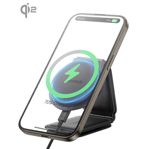 Baseus PrimeTrip C02 Mega Magnetic Wireless Charging car Charger Mount Black