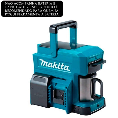 Cafetière sans fil au lithium-ion 18&nbsp;V LXT/12&nbsp;V MAX CXT MD de Makita DCM501Z, outil seulement