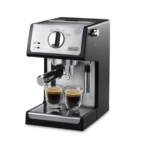 Machine à espresso et à cappuccino de 15 bars ECP3420 de De'Longhi avec système de cappuccino évolué, noir