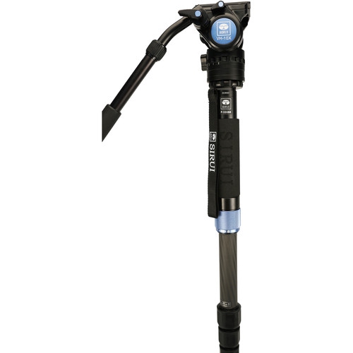 Sirui P-324SR Carbon Fiber Video Monopod with VH-10 head