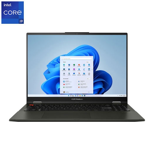 ASUS  - Vivobook S 16 Flip 16" Touchscreen Laptop - Midnight (Intel Core I9-13900H/1Tb SSD/16GB Ram) In Black