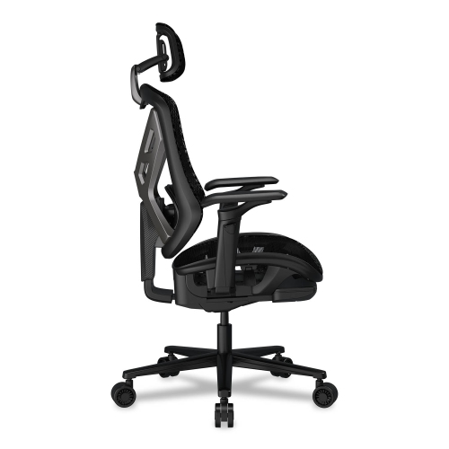 Cougar Speeder Office Gaming Chair Retractable Footrest - Ergonomic, High Back Premium Breathable Mesh Upholstery Reclining Backrest Adjustable