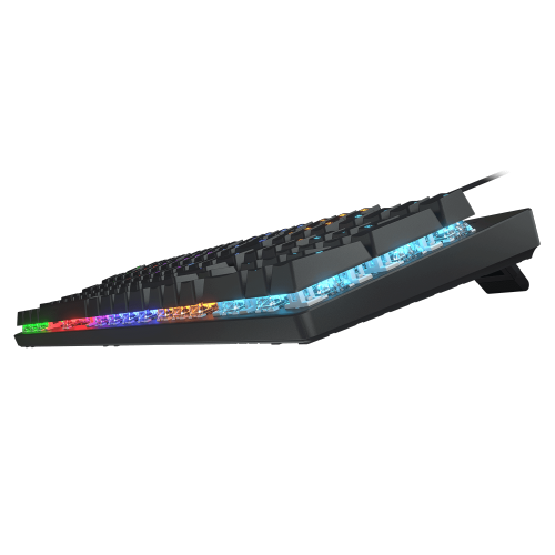 Cougar Ultimus EX RGB Wired Mechanical Gaming Keyboard – Full-Size 104-Keys, Metal Frame, Doubleshot Keycaps, Black