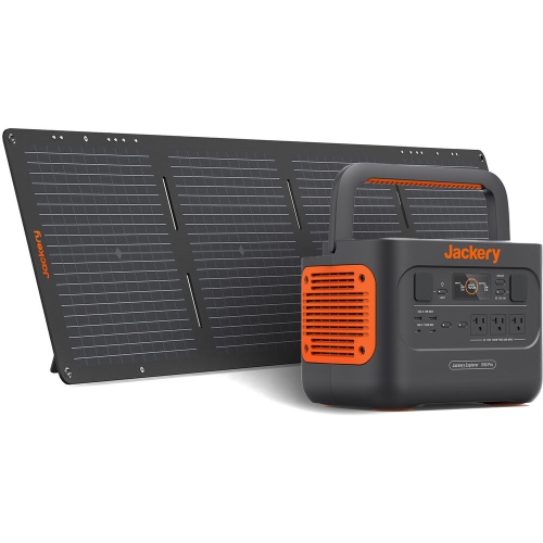 Station d'alimentation portative Explorer 880 Pro de Jackery avec mini panneau solaire 100&nbsp;W