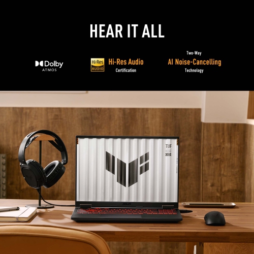 ASUS TUF Gaming A16 FA608 Gaming Laptop 16" FHD+ 165Hz Display / AMD Ryzen AI 9 HX 370 / GeForce RTX 4060 / 16GB LPDDR5X RAM / 1TB SSD / Wi-Fi 6E /