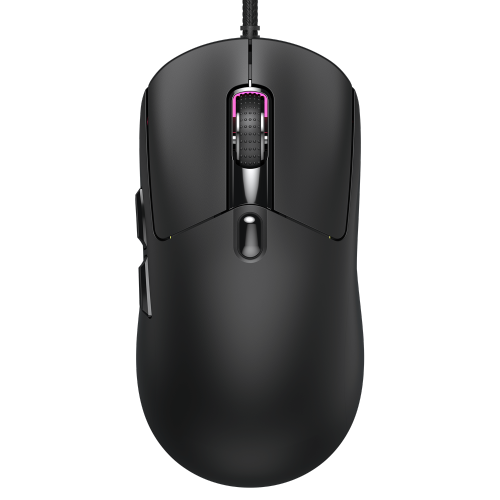 Cougar Minos Neo RGB Wired Gaming Mouse, 63g Ultralight, Symmetrical Design, PAW 3327 Sensor, 1000Hz Polling Rate, Windows Compatible, Black
