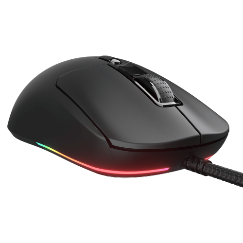 Cougar Minos Neo RGB Wired Gaming Mouse, 63g Ultralight, Symmetrical Design, PAW 3327 Sensor, 1000Hz Polling Rate, Windows Compatible, Black