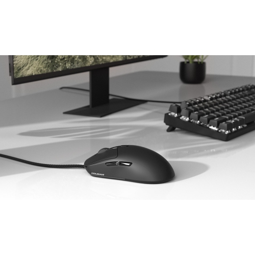 Cougar Minos Neo RGB Wired Gaming Mouse, 63g Ultralight, Symmetrical Design, PAW 3327 Sensor, 1000Hz Polling Rate, Windows Compatible, Black