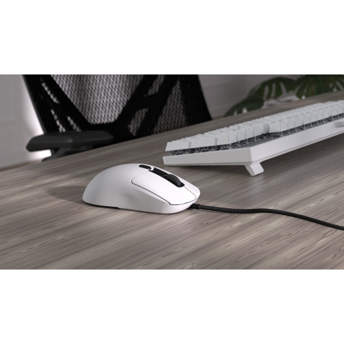 Cougar Minos Neo RGB Wired Gaming Mouse, 63g Ultralight, Symmetrical Design, PAW 3327 Sensor, 1000Hz Polling Rate, Windows Compatible, White