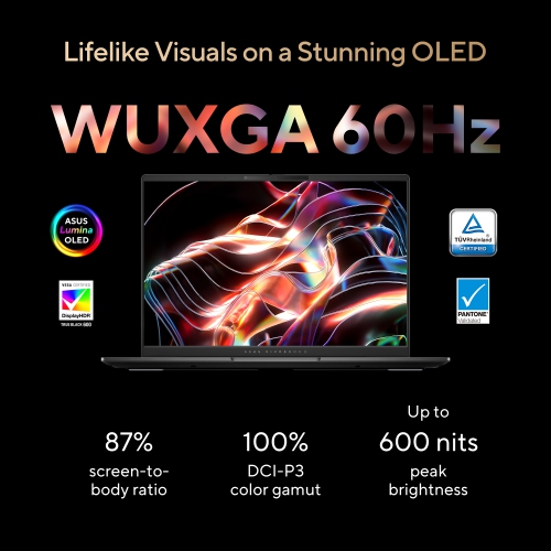 ASUS Vivobook S 14" M5406WA Thin & Light Laptop, Next-Level AI 3K OLED Display / AMD Ryzen AI 9 365 Processor / 24GB RAM / 1TB SSD / Copilot Key /