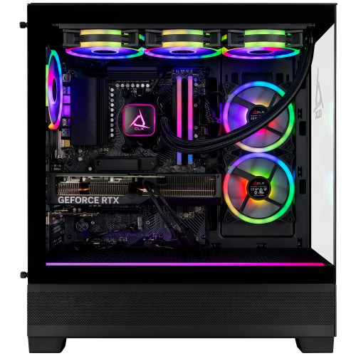 CLX SET Gaming Desktop - Liquid Cooled AMD Ryzen 7 9700X 3.8GHz 8-Core Processor, 32GB DDR5 Memory, RTX 4070 SUPER 12GB GDDR6X Graphics, 1TB SSD,