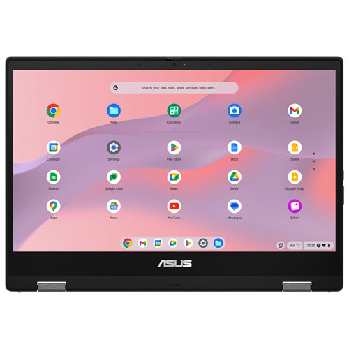 Chromebook 2-en-1 à écran tactile de 14 po CM14 Flip d'ASUS avec 3 mois de forfait Google AI Pro