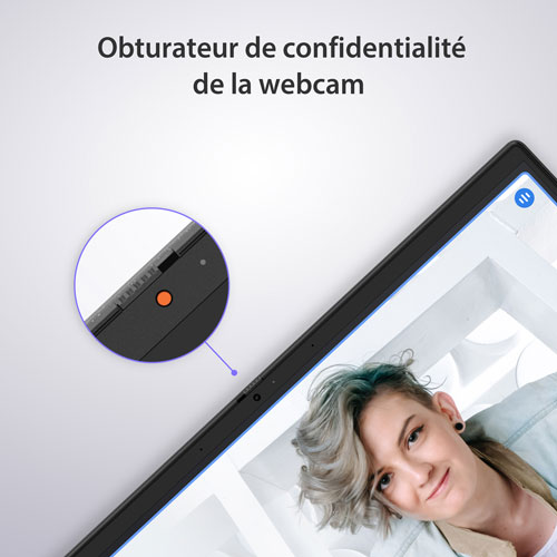 Chromebook 2-en-1 à écran tactile de 14 po CM14 Flip d'ASUS avec 3 mois de forfait Google AI Pro