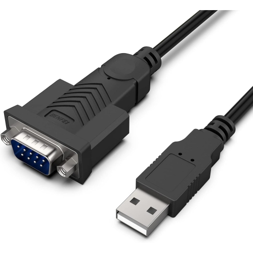 BENFEI – Adaptateur USB vers série, câble série DB9 RS-232 mâle