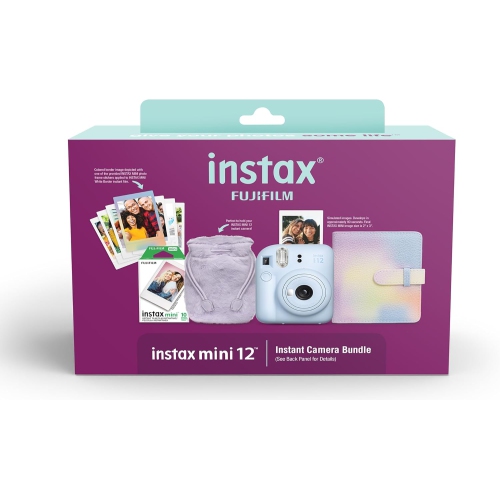 Image 1 de 5.. Ensemble des Fêtes INSTAX Mini 12 avec accessoires – Modèle 2024