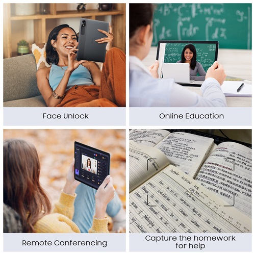 Blackview Tablet 11" Android 15 Tablets, Tab 90WiFi with 12GB+128GB Storage(Expand to 2TB), Unisoc T606 CPU, 8200mAh, Widevine L1, 5G WiFi, 13MP+8MP