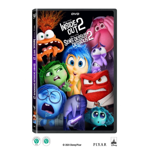 INSIDE OUT 2 - BILINGUAL - DVD - DVD