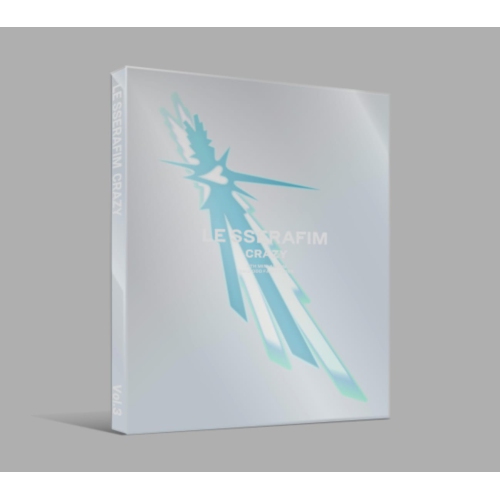 Le Sserafim - 4th Mini Album 'CRAZY' [Vol. 3] - (Large Item, Booklet, Sticker, Postcard, Poster) - [CD] in Multicolor