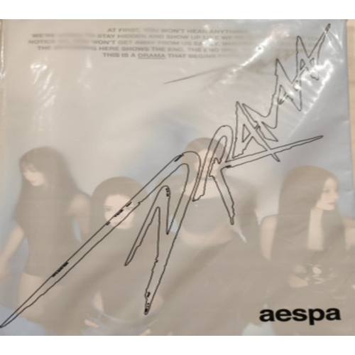WARNER RECORDS  Aespa - Drama - The 4Th Mini Album [Drama Ver.] - (Large Item, Sticker, Photo Book, Photo / Photo Card, Poster) - [CD]