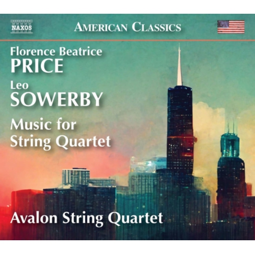 Avalon Quartet - Price: String Quartet No. 2 in A minor; Five Folksongs in Counterpoint; Sowerby: String Quartet in G minor - [CD]